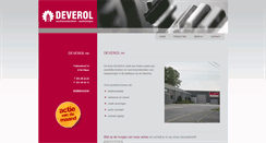 Desktop Screenshot of deverol.be